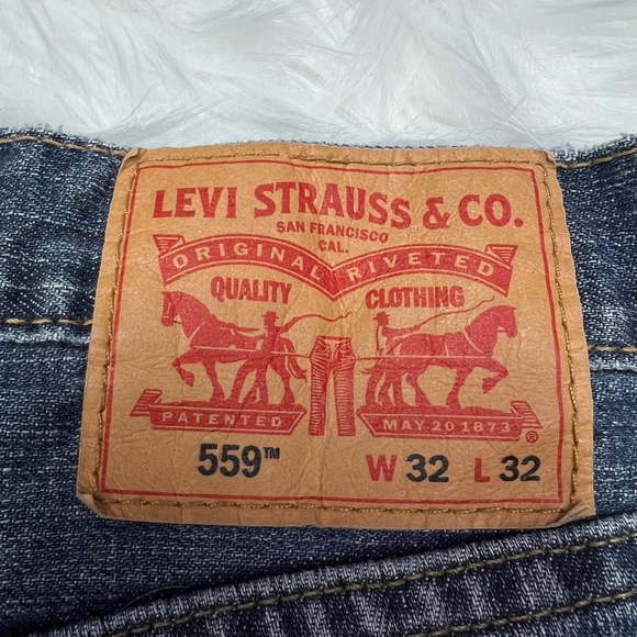 👖|•LEVI'S•| 559 Relaxed Straight Fit Jeans 32x31 👖 - Picture 6 of 9
